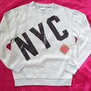PINK Scoopneck Sweatshirt